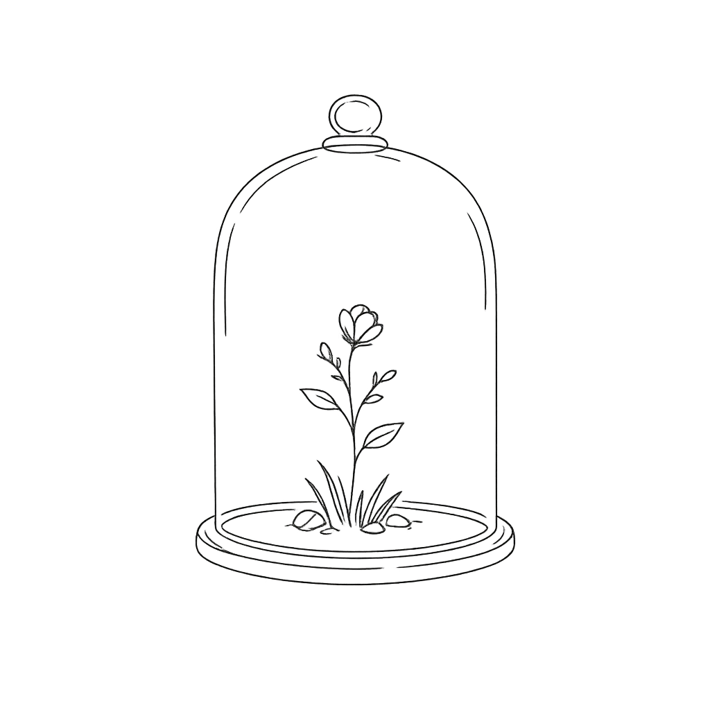 Vintage Cloche Illustration